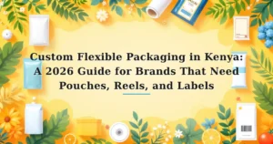 Featured image for: Custom Flexible Packaging in Kenya: A 2026 Guide for Brands That Need Pouches, Reels, and Labels