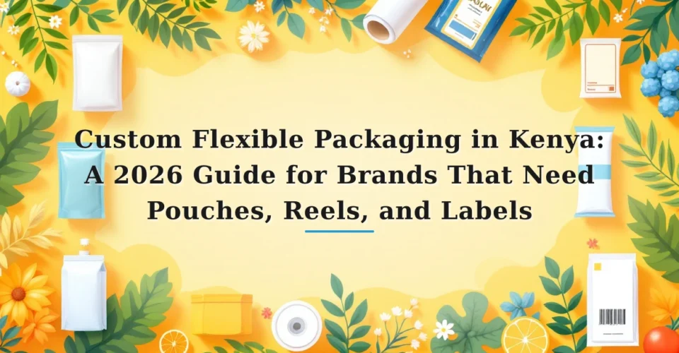 Featured image for: Custom Flexible Packaging in Kenya: A 2026 Guide for Brands That Need Pouches, Reels, and Labels