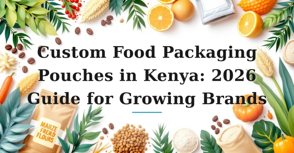 Featured image for: Custom Food Packaging Pouches in Kenya: 2026 Guide for Growing Brands